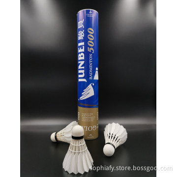 Natural Cork Ball Head Competition Level Shuttlecock